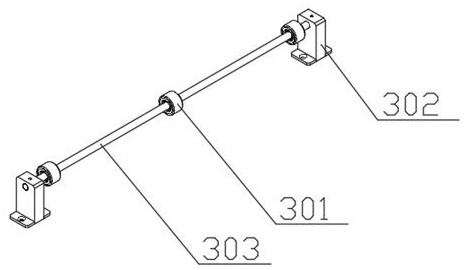 A deformation correction device for the cover of a leaf storage box