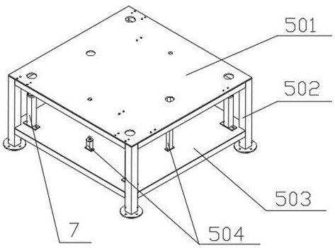 A deformation correction device for the cover of a leaf storage box