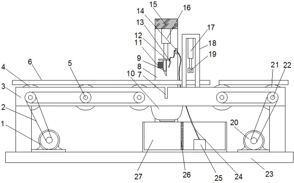 Stainless steel pipe cutting machine