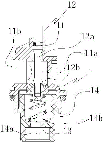 Ultra-fine dry powder fire extinguisher structure and valve mounting system