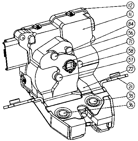 Electric suction lock