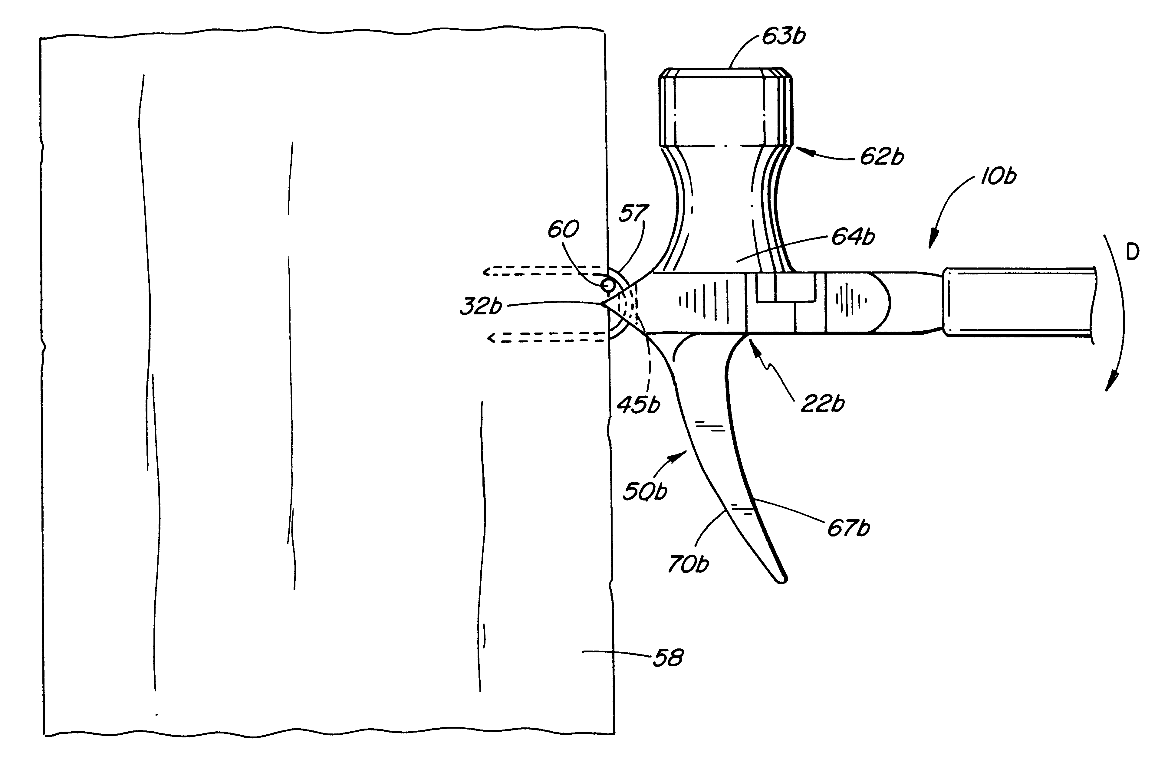 Fastener pulling tool