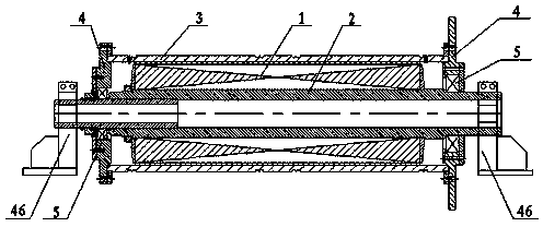 Super-low-speed high-torque motor and crane with motor