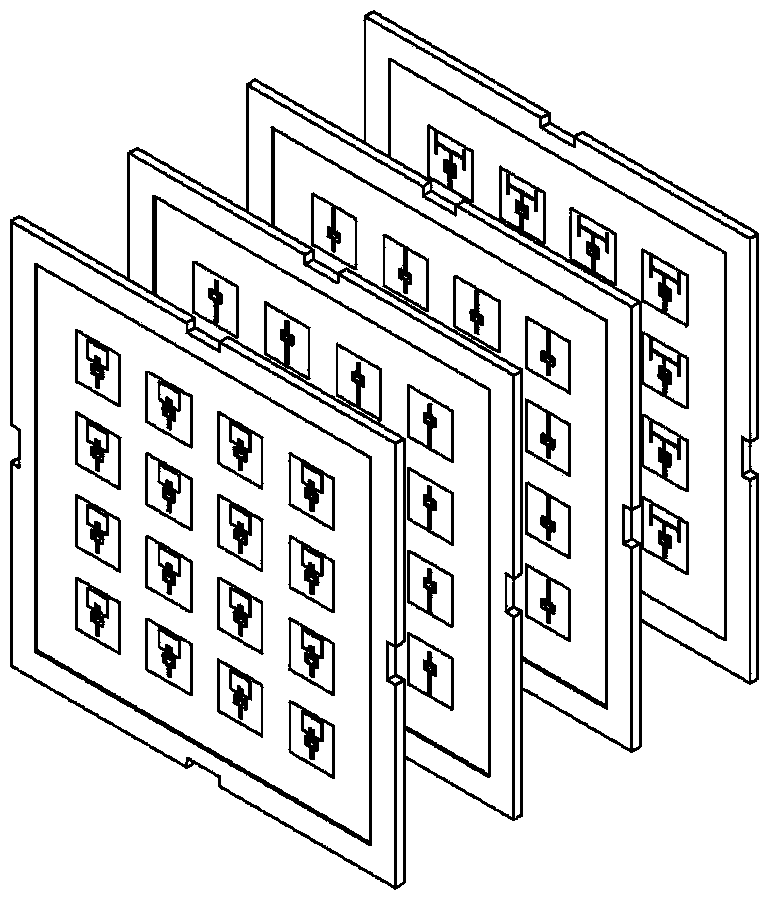 A terahertz quasi-optical power combining and amplifying device