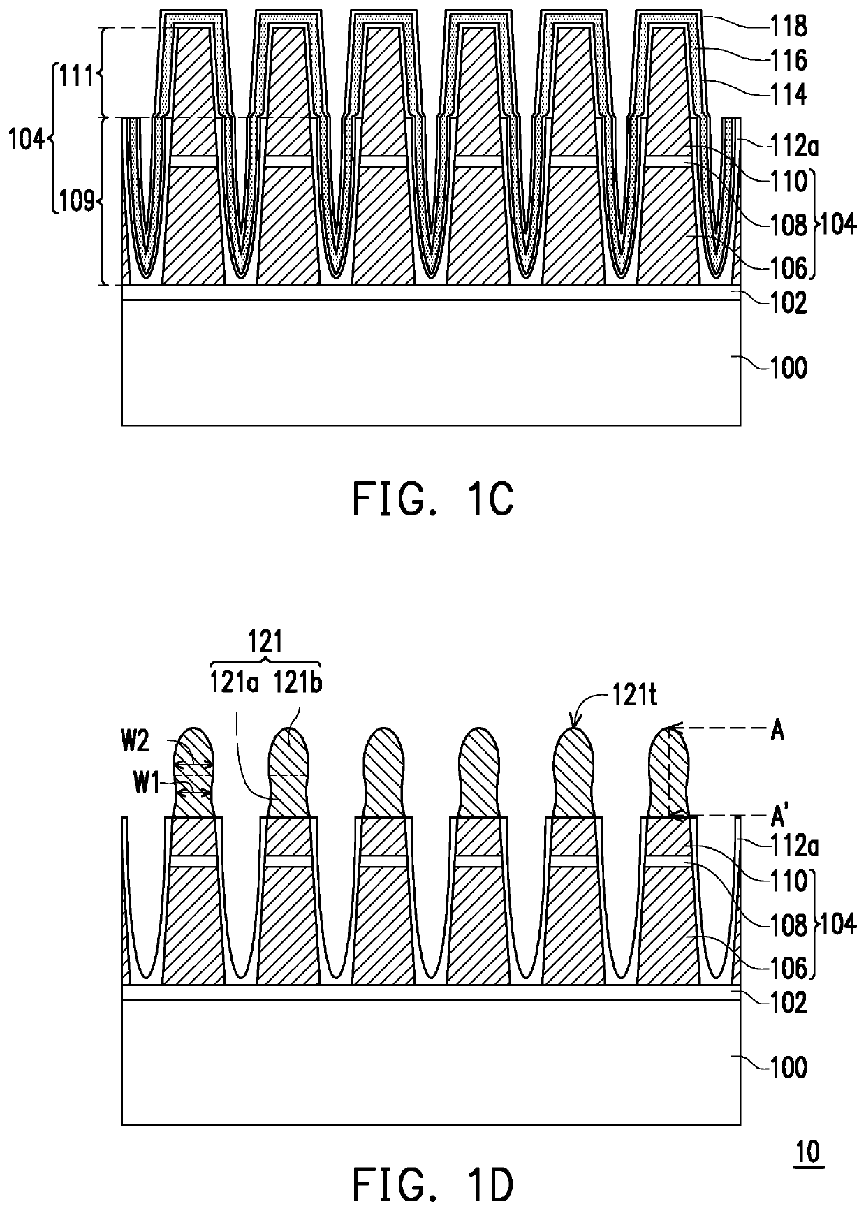 Word line structure and method of manufacturing the same