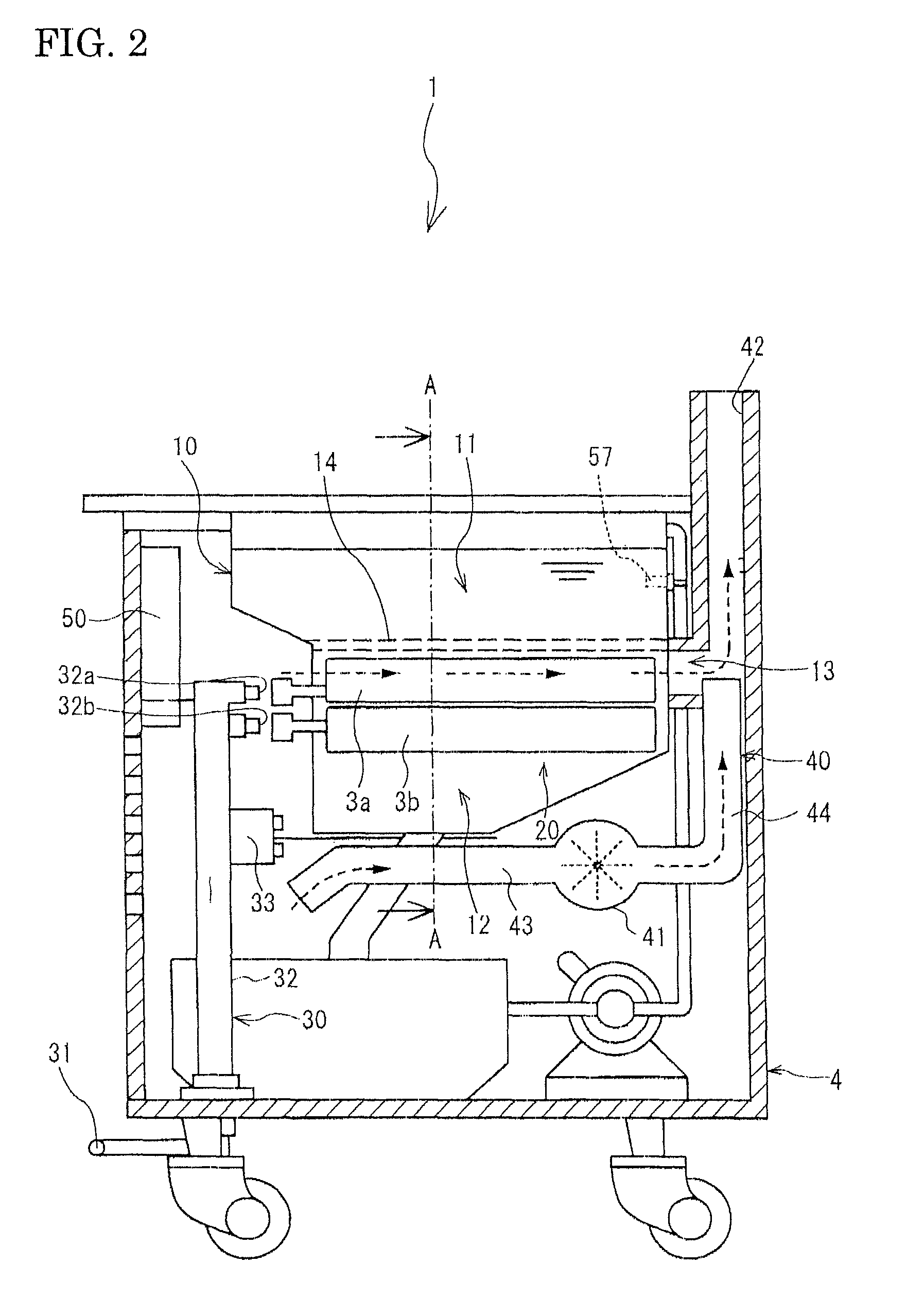 Liquid heat-cooking device