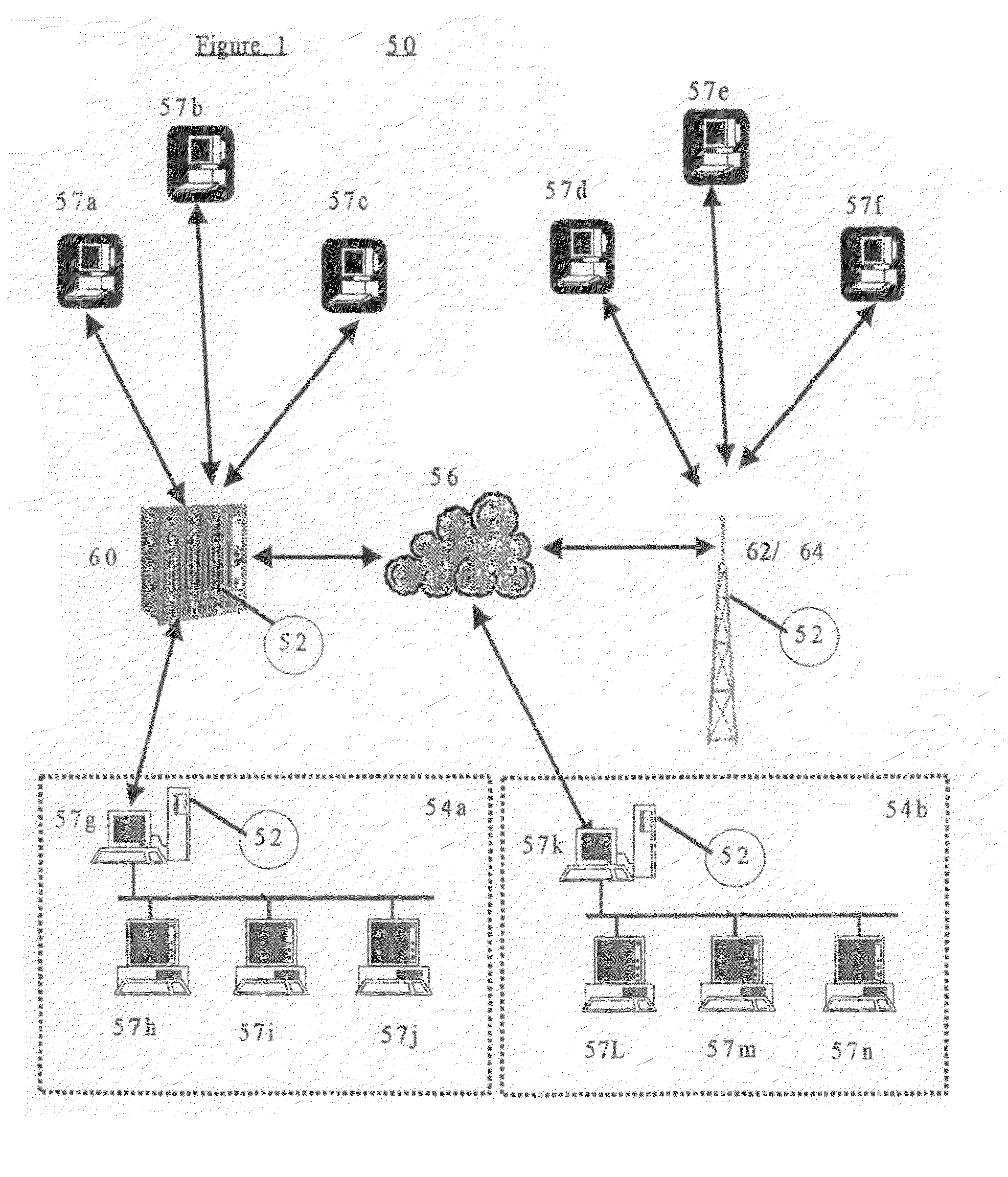 Method and system for accelerating receipt of data in a client to client network