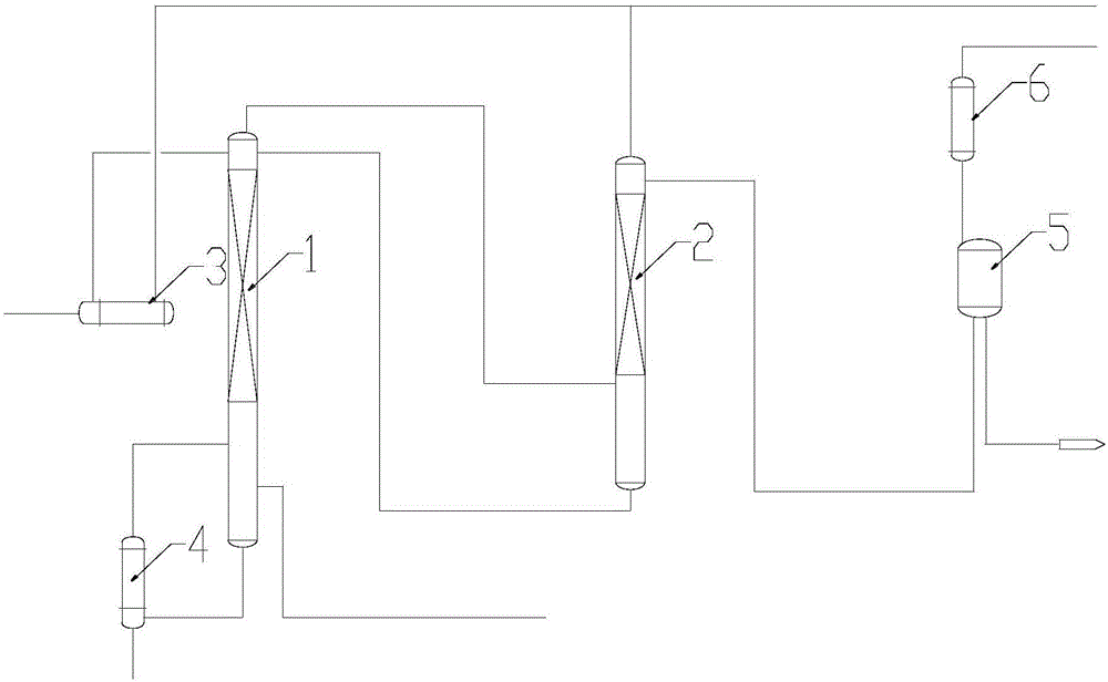 Rectification technology capable of separating rectifying section from stripping section