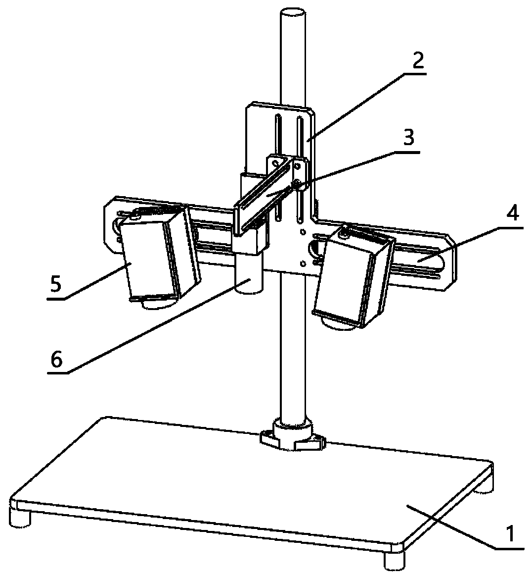 Multi-frequency-structured-light-based three-dimensional measuring device and method thereof