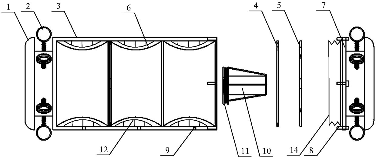 Cargo air pressure fixing system in cold-chain logistics pipeline transportation