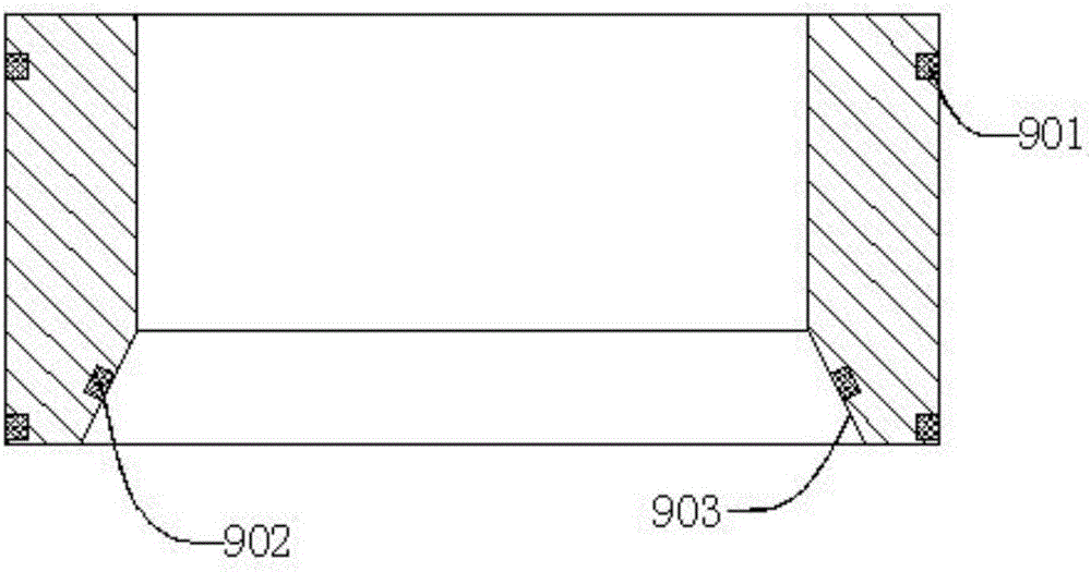 Adjusting device for powder transportation