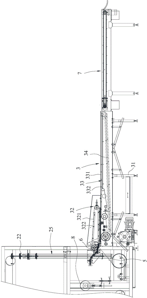 Automatic pastry storing machine