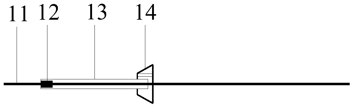 A kind of detection device and detection method of sleeve grouting quality