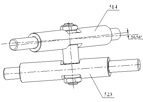 Two-degree-of-freedom humanoid ankle joint