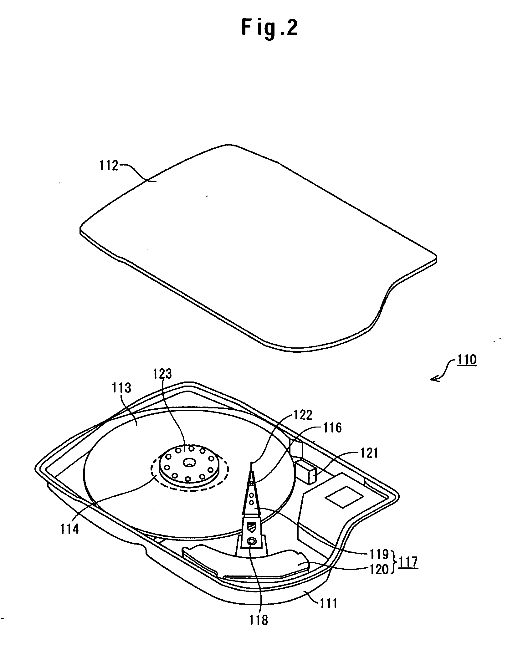 Data erasure apparatus, data erasure method and method for writing servo patterns on recording disk