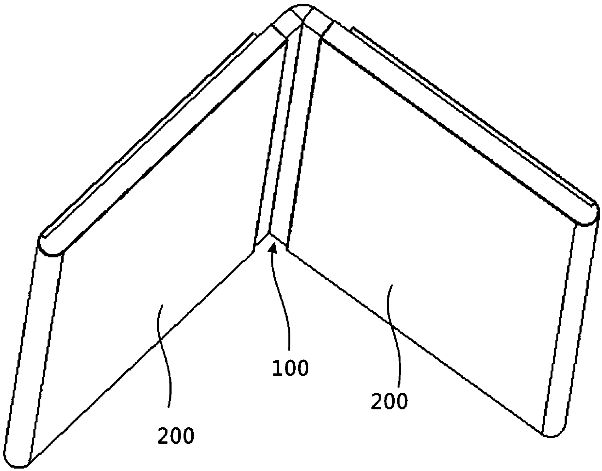 Rotating mechanism and folding terminal