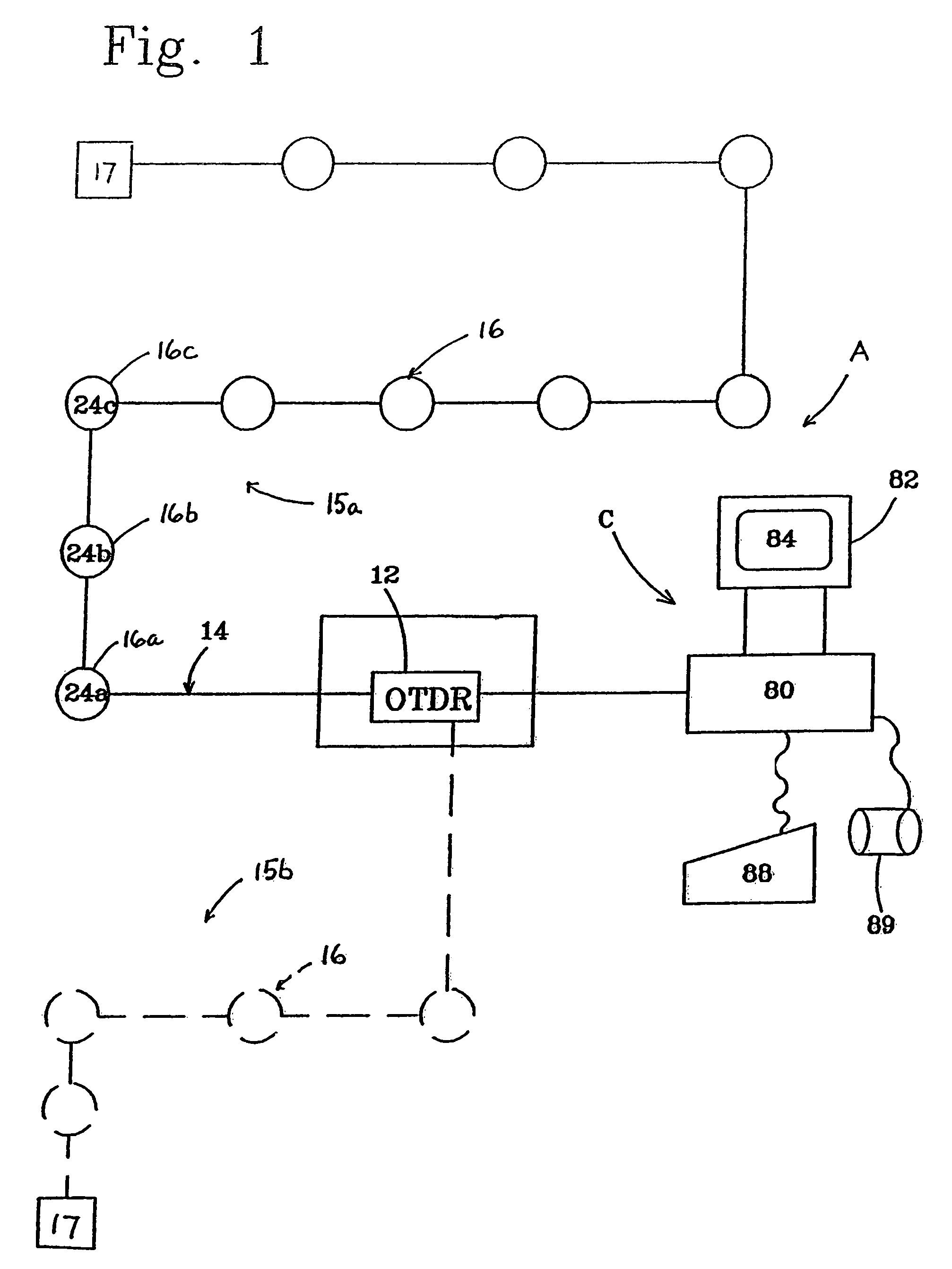 Double-end fiber optic security system for sensing intrusions