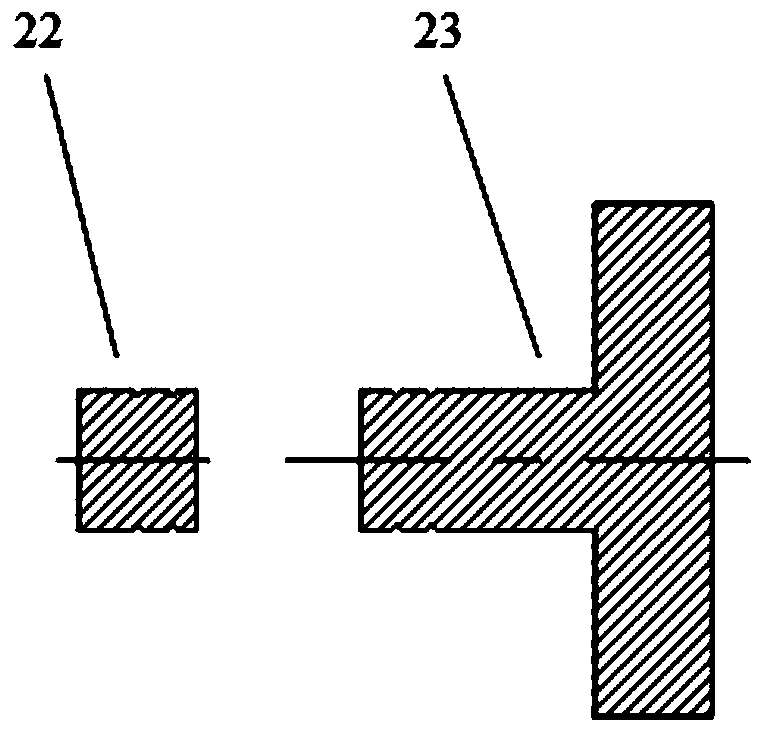 A slide valve type inverse proportional pressure reducing valve