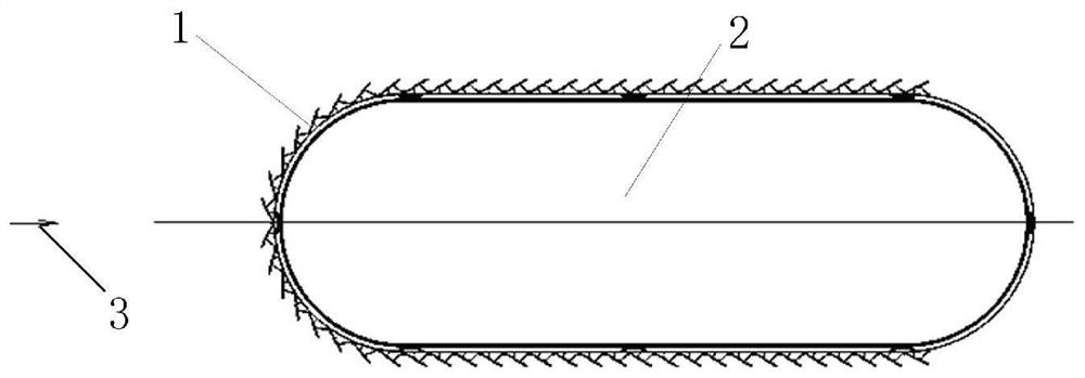 Pier anti-collision system capable of resetting automatically and method