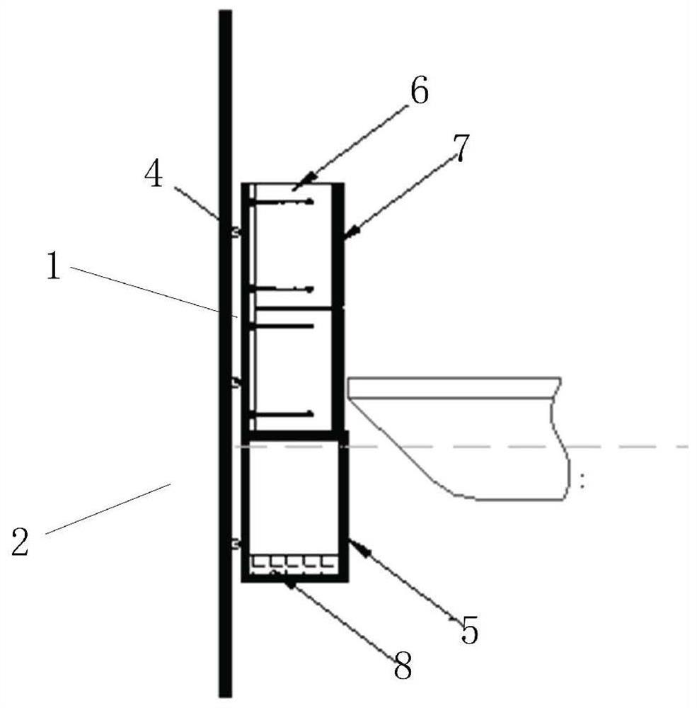 Pier anti-collision system capable of resetting automatically and method