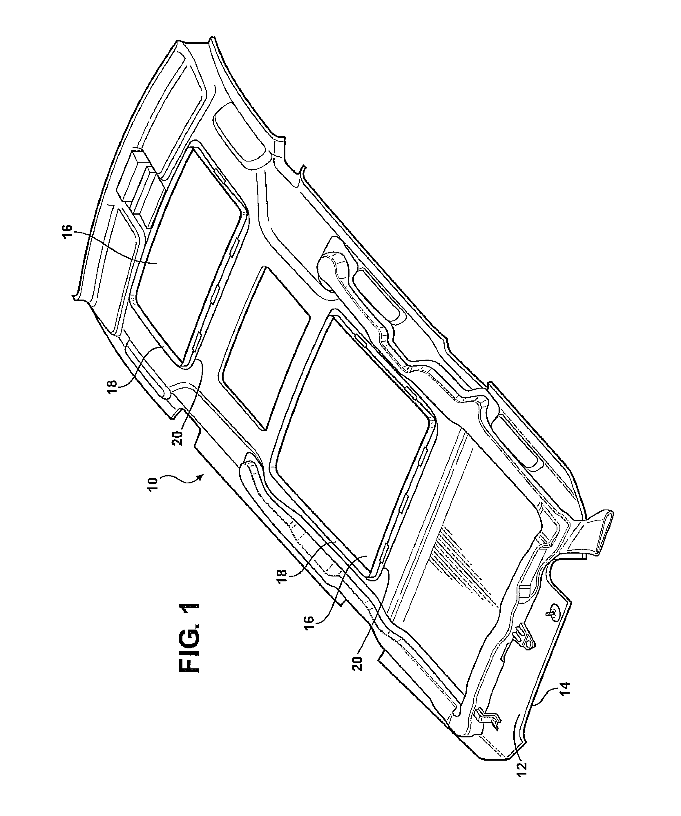 Trim ring having reinforced snap posts