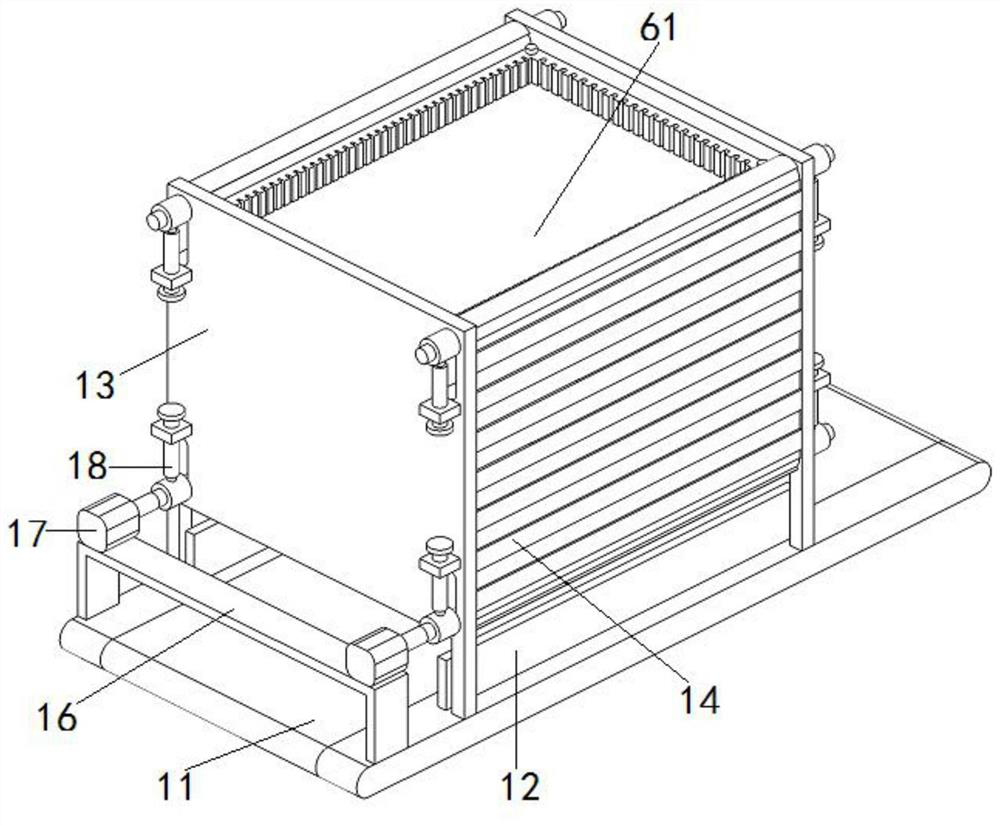 A loudspeaker automatic production line operation equipment