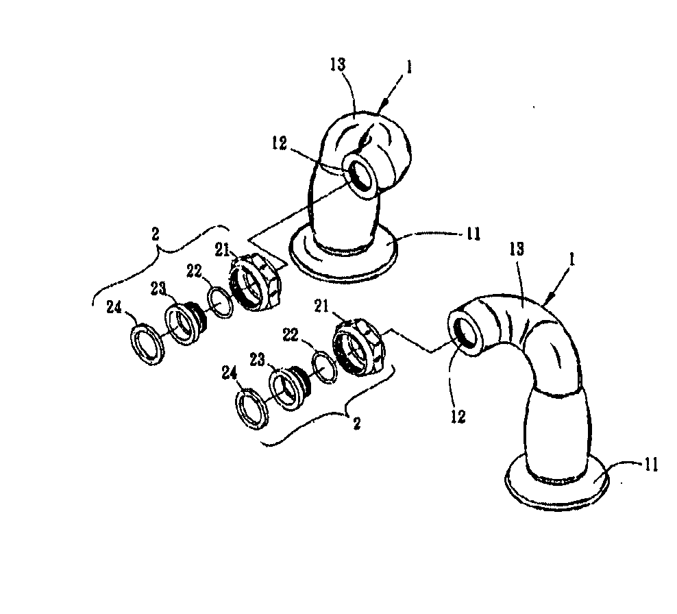 Connector for a faucet