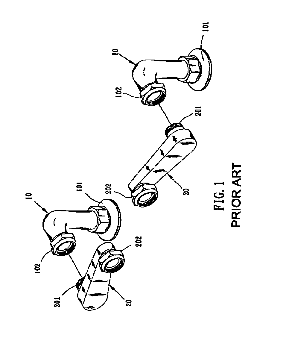 Connector for a faucet