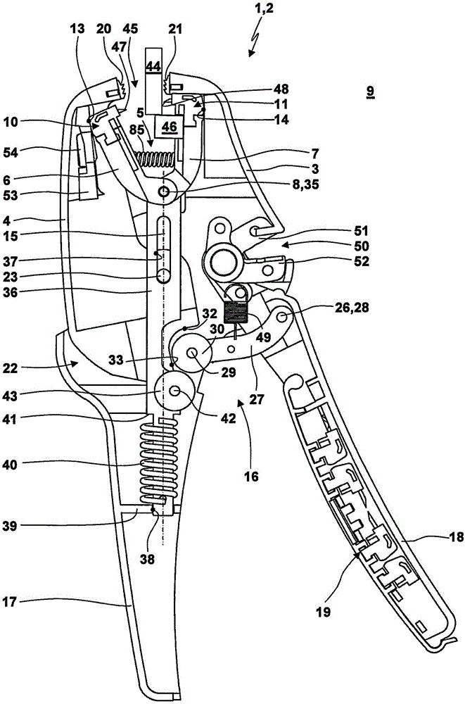 Cable stripping tool