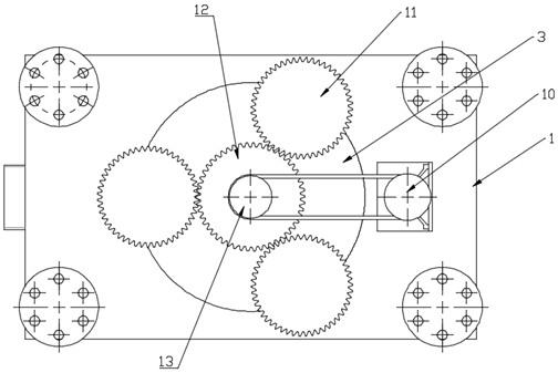 Machine tool with rotary clamp assembly