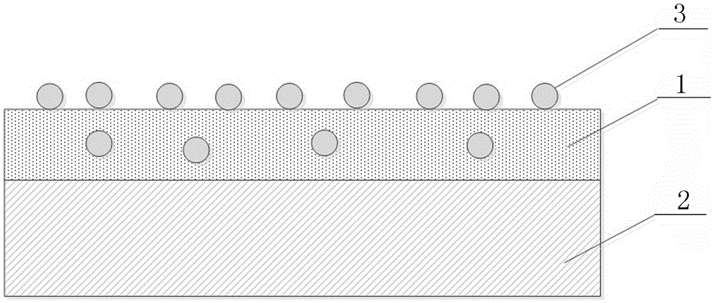 Preparation method of aunps-pdms composite microfilm biosensor