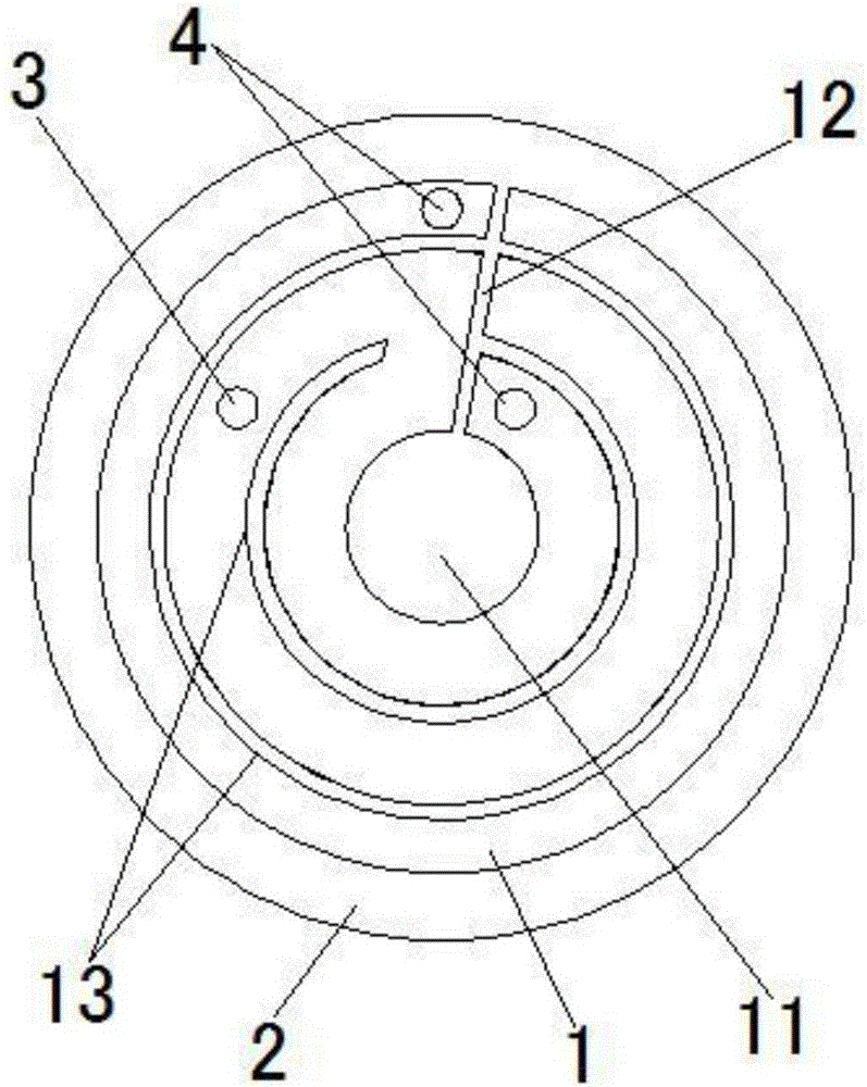 Microstrip antenna and implantable medical appliance with application of microstrip antenna