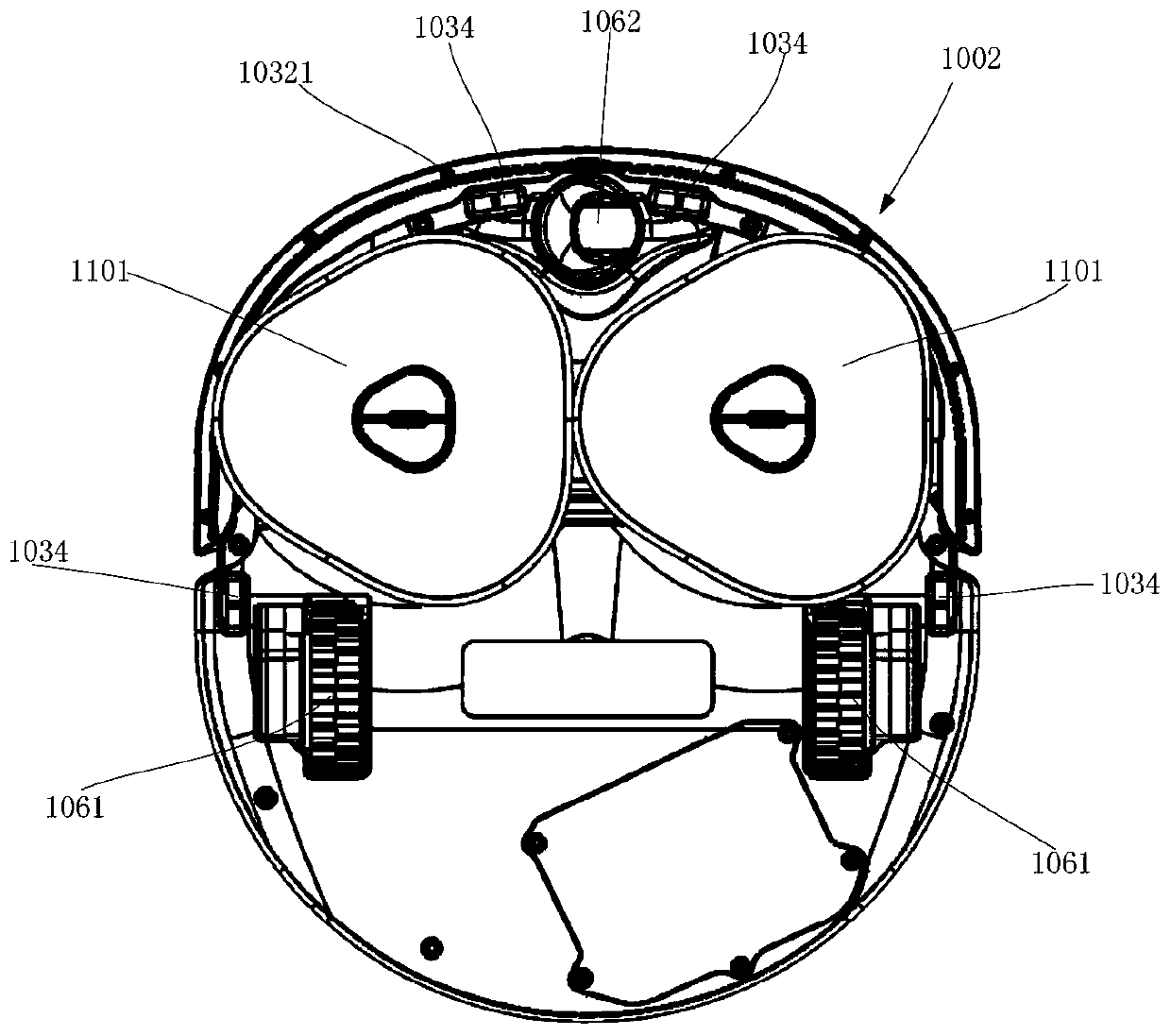 Detection method and device, mobile robot and storage medium