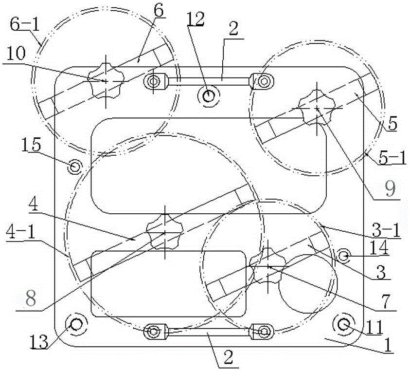 Inner chamber testing fixture for gear chamber of flywheel housing of engine