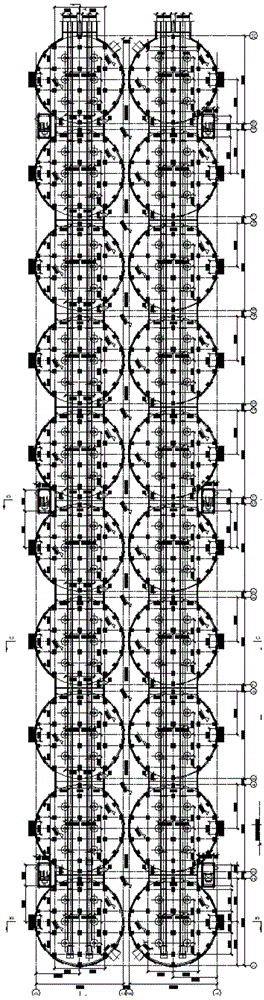 Automatic control system and method for different material layers of stored materials of large-diameter silo