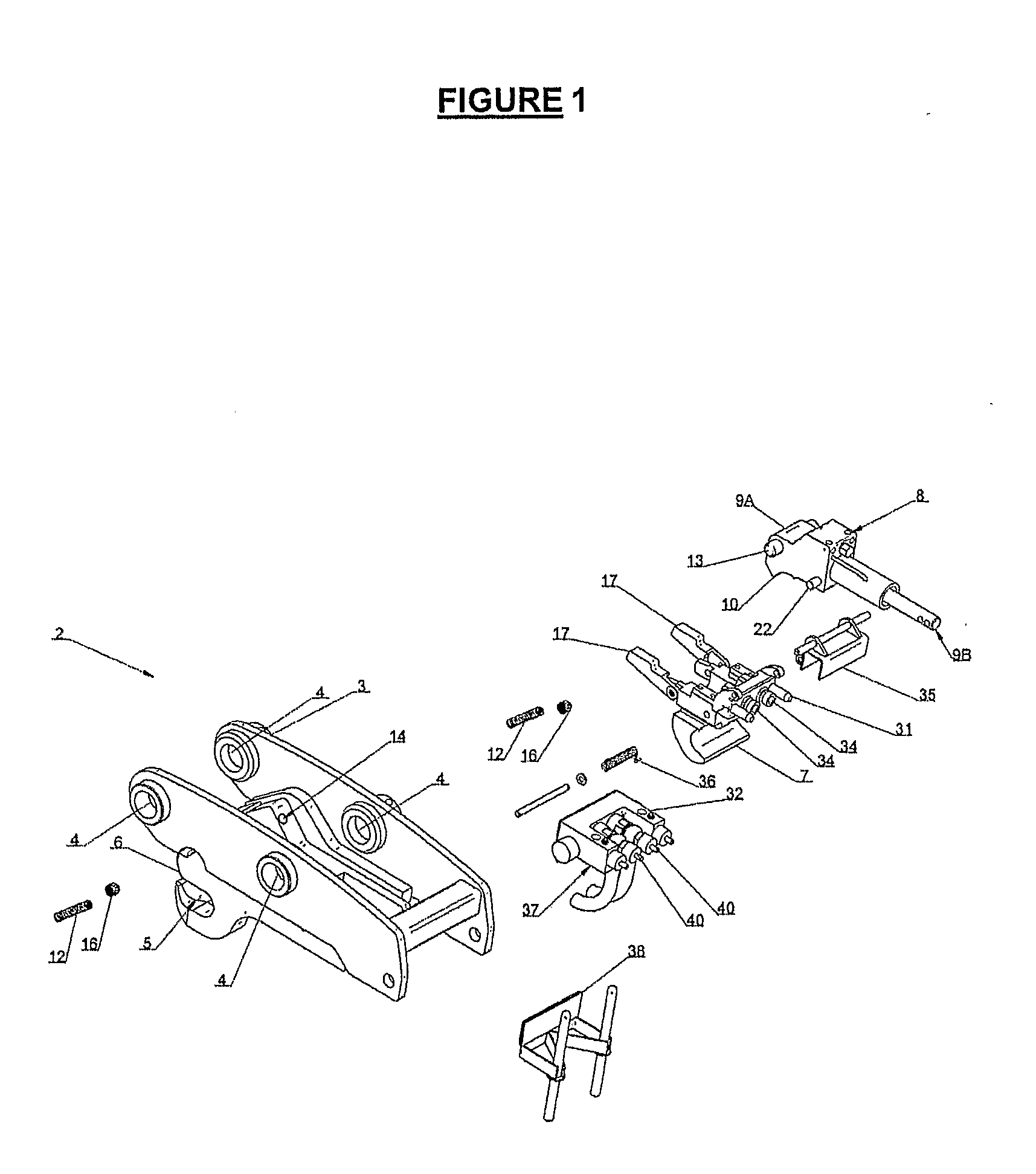 Improvements to work attachment assemblies