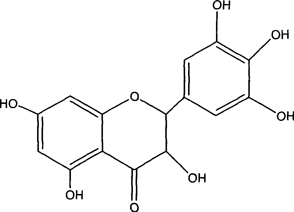 Preparation, medicinal preparation and use of dihydromyricetrin