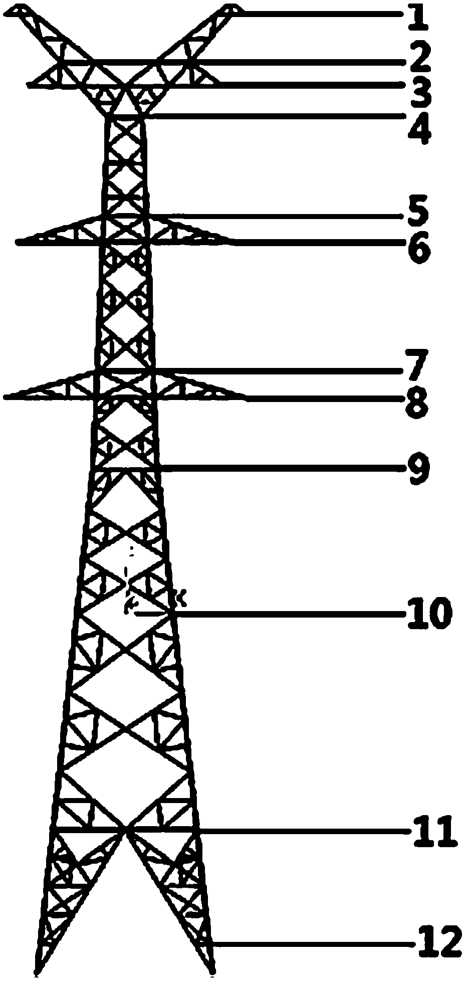 A transmission linewind speed field simulation method considering the spatial and temporal distribution characteristics of wind loads is presented