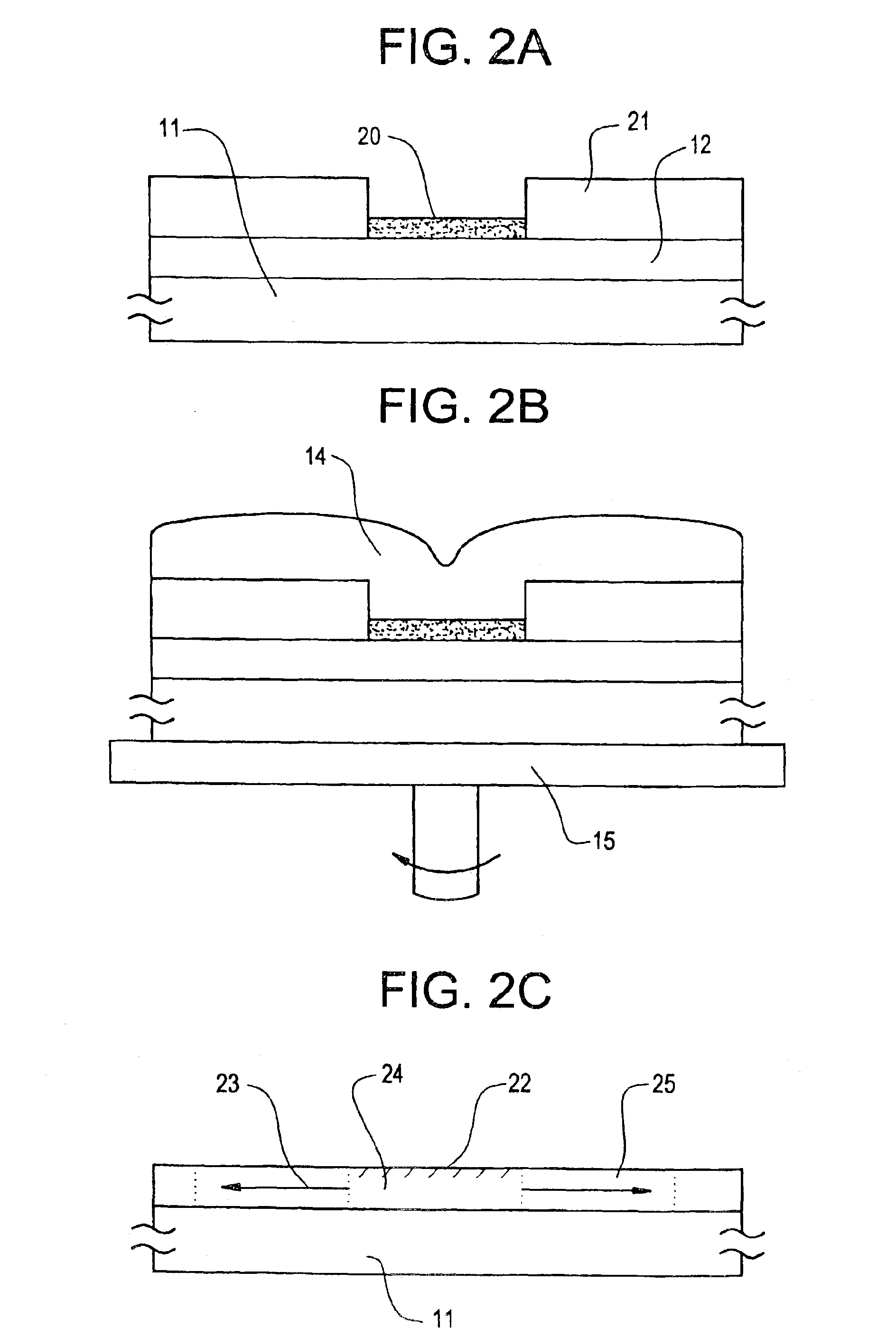 Process for fabricating thin film transistors