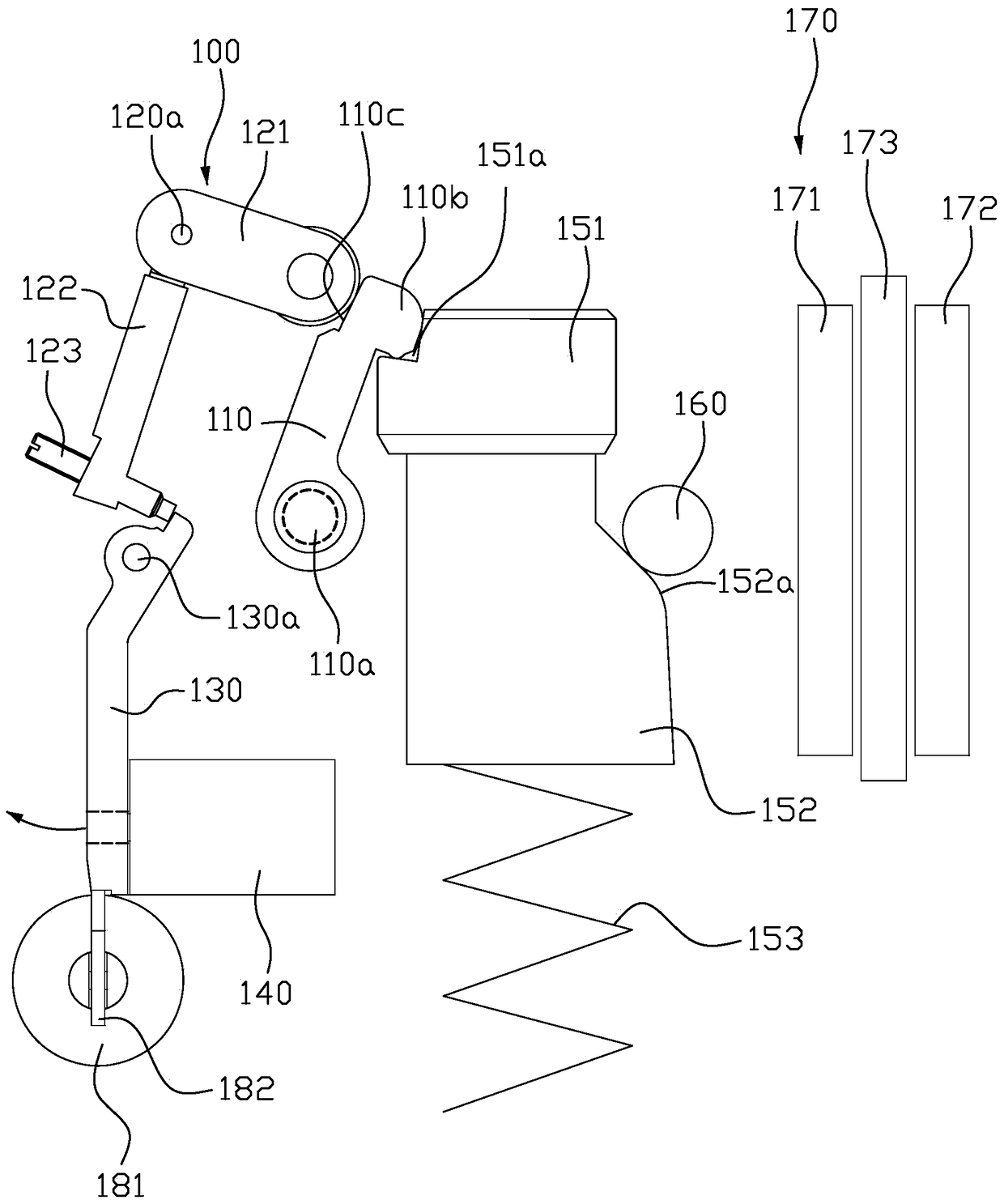 Elevator car accidental movement protection device, braking unit and control method for braking unit