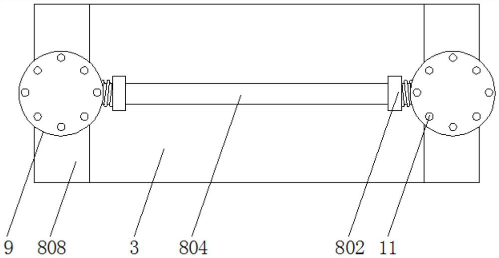 Servo control top cover structure of van vehicle