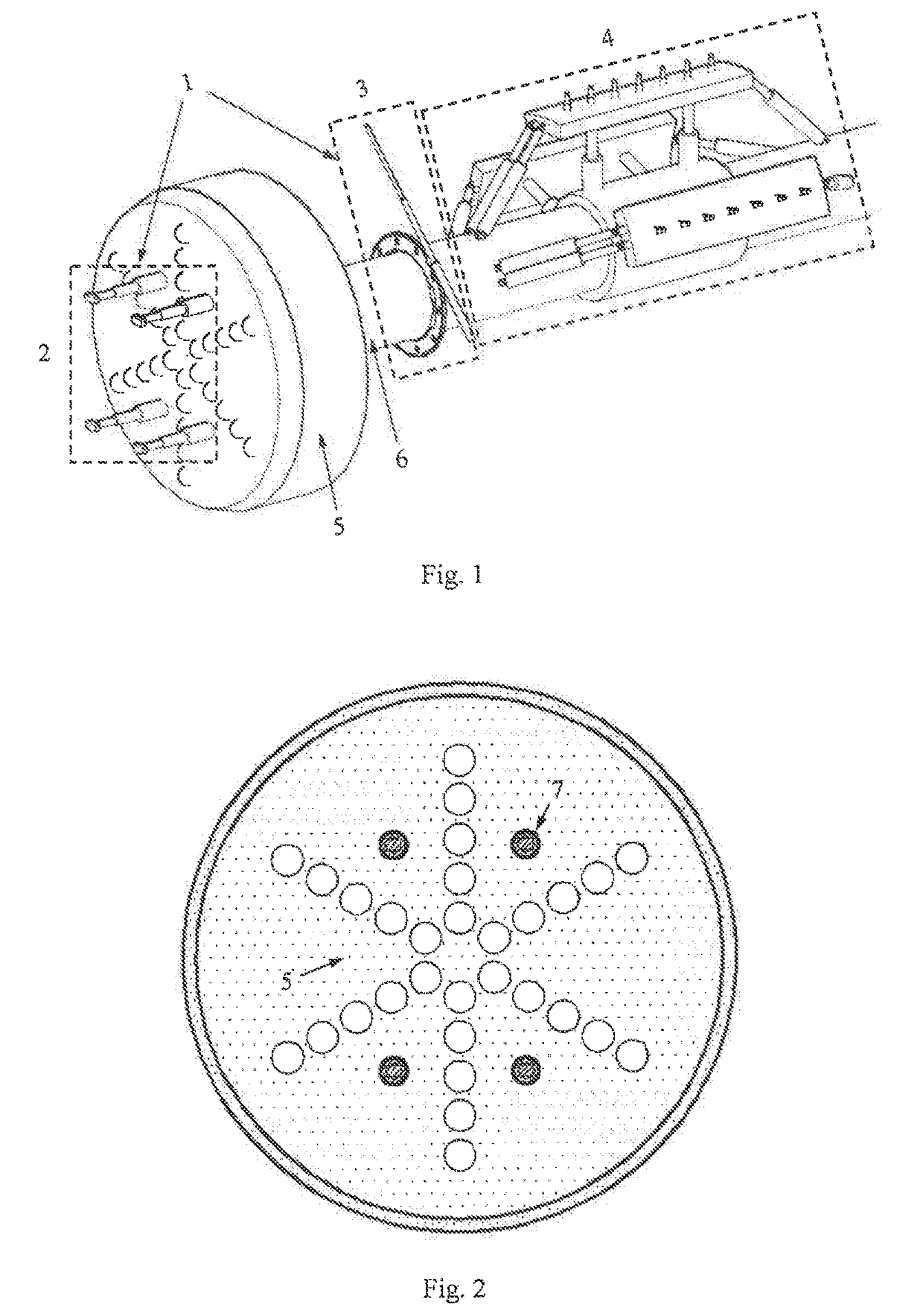 Rock breaking seismic source and active source three-dimensional seismic combined advanced detection system using tunnel boring machine