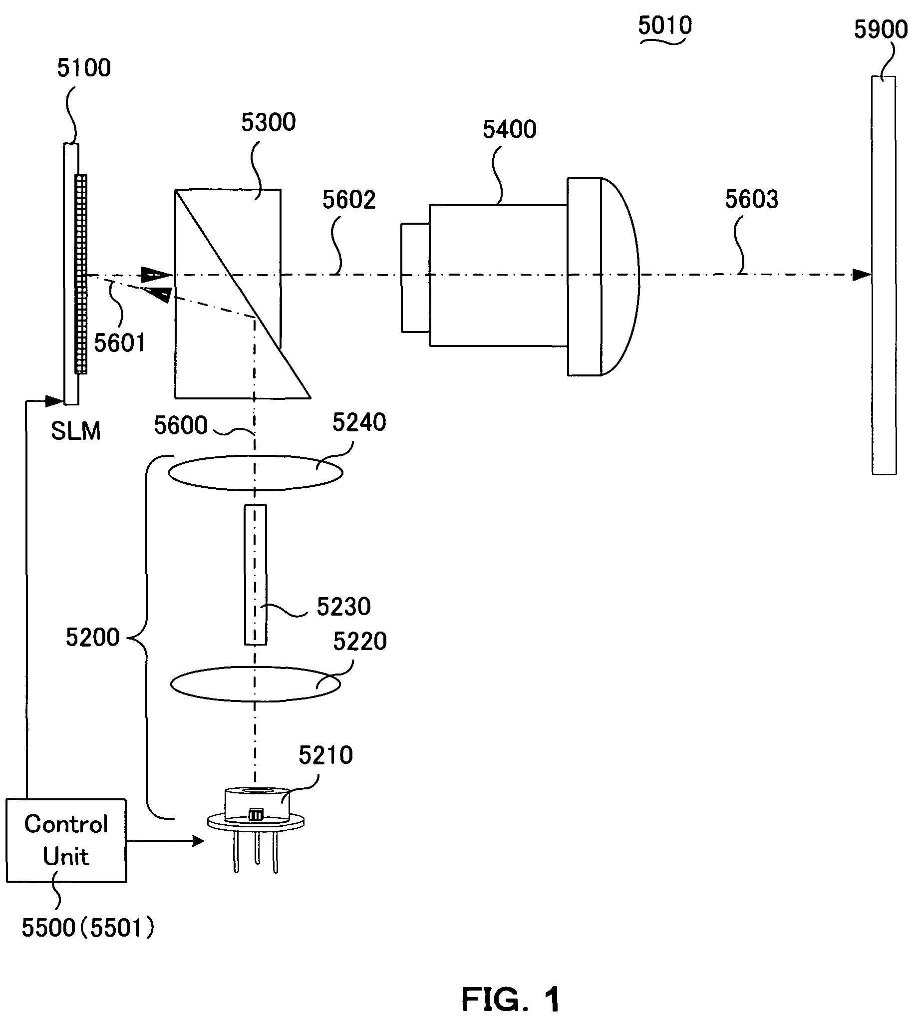 Display apparatus using pulsed light source