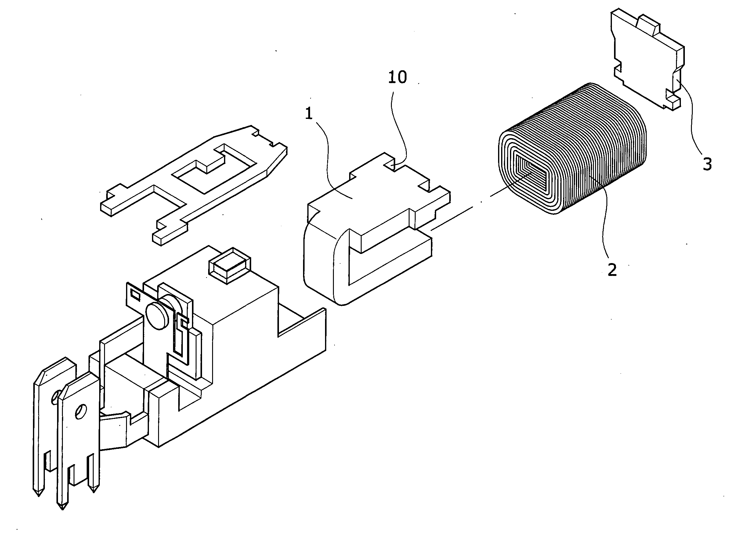 Relay structure improvement