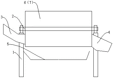 Method and special device for separating fly maggots from substrates