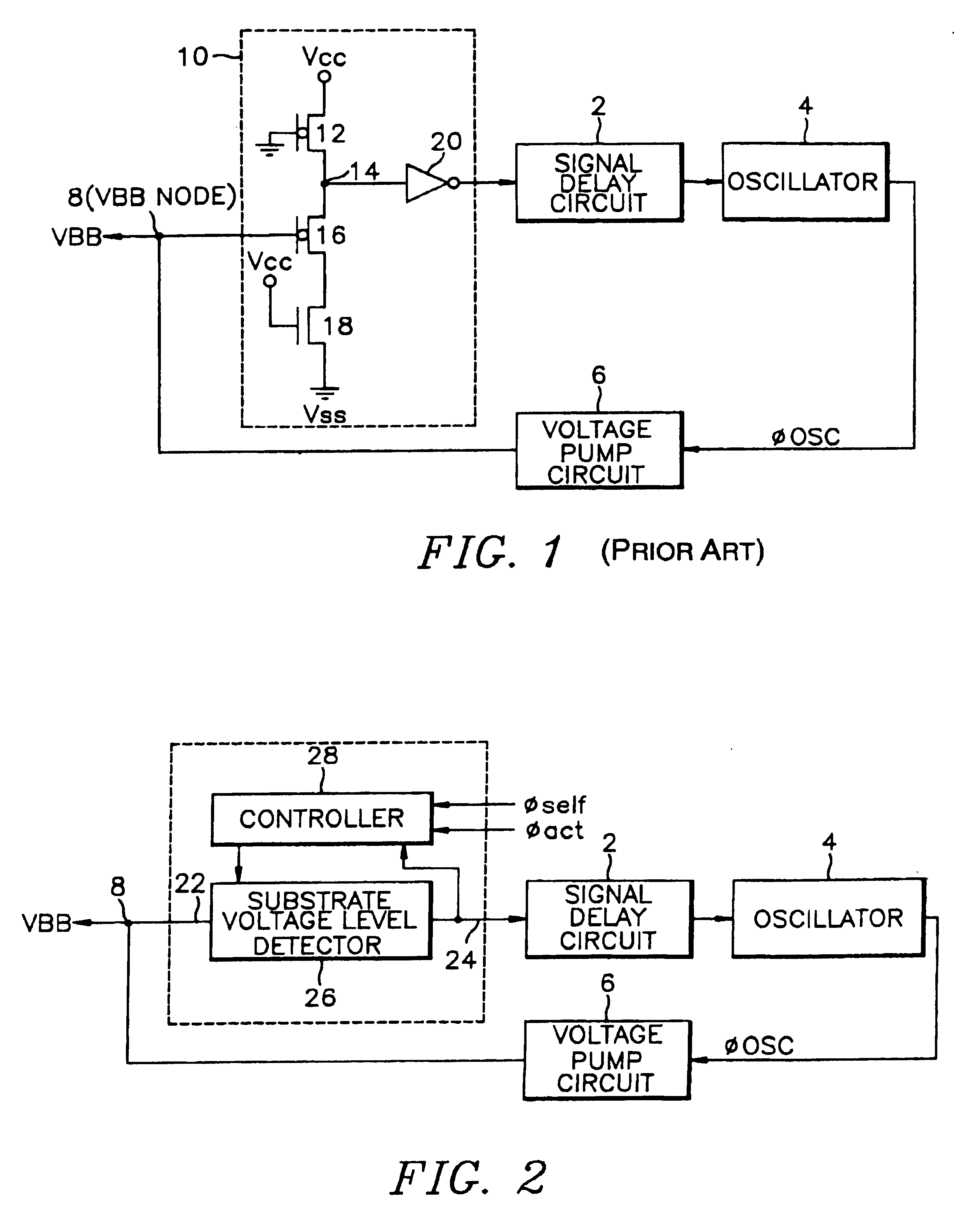 Substrate bias generator in semiconductor memory device