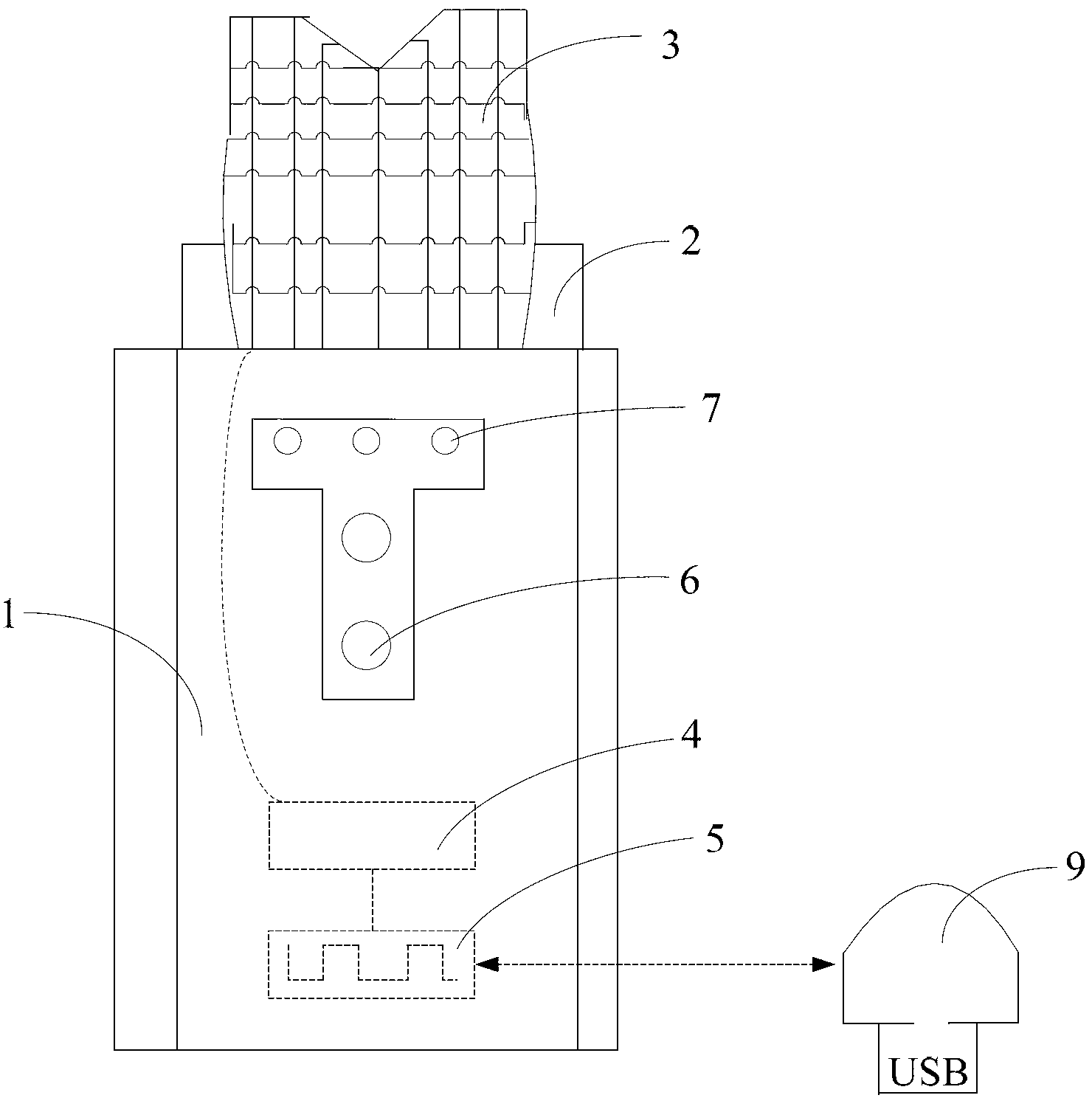 Auxiliary system for dental diagnosis and restoration