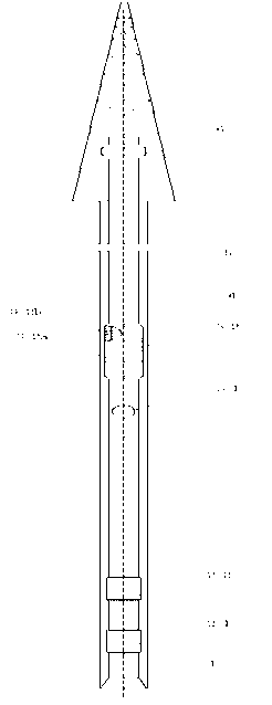 Drill string equipped with downhole blowout preventer and working method thereof