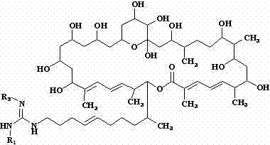 De-malonate monoacyl azalomycin F, preparation method thereof and application thereof to preparation of MRSA infection therapeutic drug