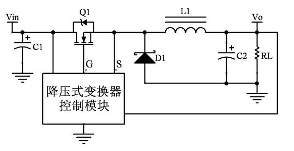 Voltage-reduction-type converter control device